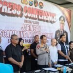 Polrestabes Surabaya Amankan 45 Tersangka Hasil Pengembangan Penyidikan Kasus Siber Internasional