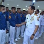 Pangkoarmada II Hadiri Pembekalan Kasal kepada Calon Perwira Remaja AAL Angkatan ke-72