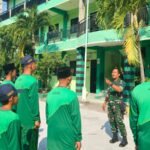 MPLS Berkarakter, Babinsa Balongpanggang Bekali Siswa MTs HU Jiwa Disiplin dan Nasionalisme