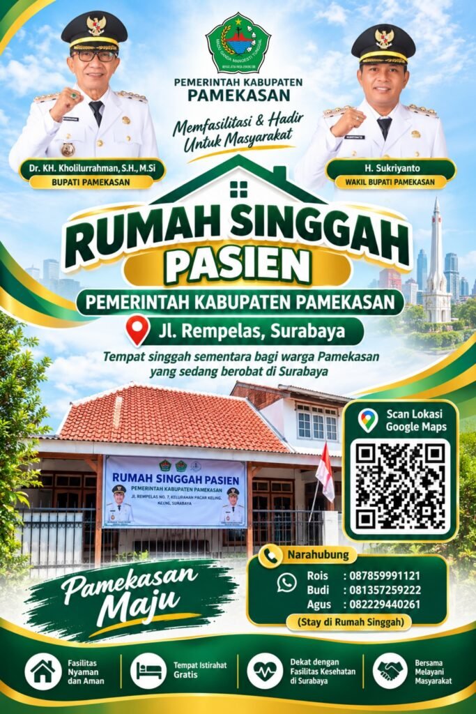 Pemkab Pamekasan Gandeng FRPB, Sediakan Rumah Singgah Gratis bagi Pasien Rujukan di Surabaya